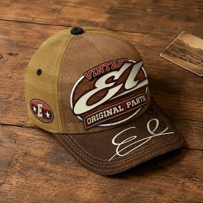 EL TC02 HH79  Personalized Name Baseball Cap, Vintage Retro Hat, Custom Gift for Him & Her