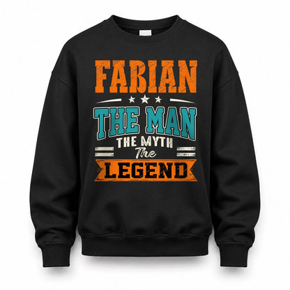 FABIAN HH F007 The Man The Myth The Legend Personalized Shirt – Gift for Men