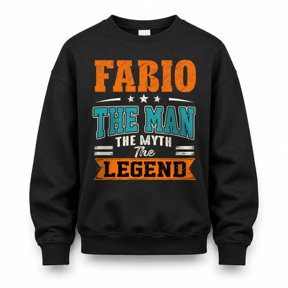 FABIO HH F007 The Man The Myth The Legend Personalized Shirt – Gift for Men