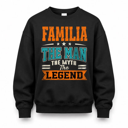 FAMILIA HH F007 The Man The Myth The Legend Personalized Shirt – Gift for Men