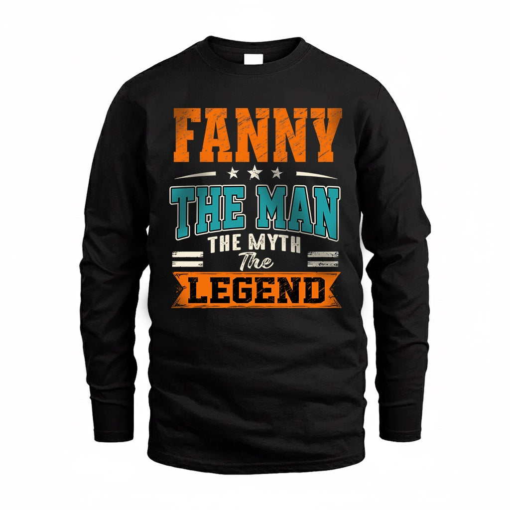 FANNY HH F007 The Man The Myth The Legend Personalized Shirt – Gift for Men