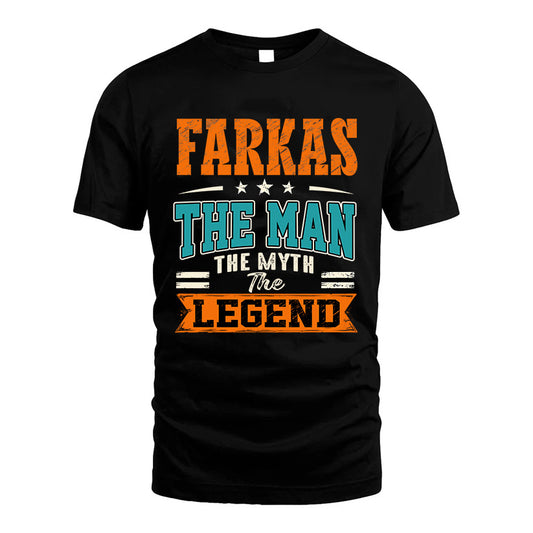 FARKAS HH F007 The Man The Myth The Legend Personalized Shirt – Gift for Men