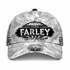 FARLEY TC01 HH79 Team Your Name Hat, Personalized Camo Baseball Cap, Custom Family Gift, Gift for Him Her
