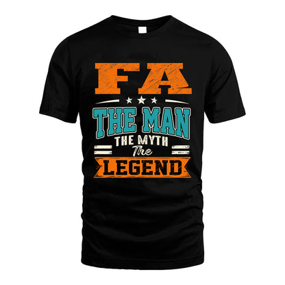 FA HH F007 The Man The Myth The Legend Personalized Shirt – Gift for Men