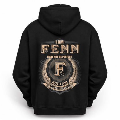 FENN 2K-101–Personalized Name Quote Apparel “I Am NAME May Not Be Perfect But I Am Limited Edition”