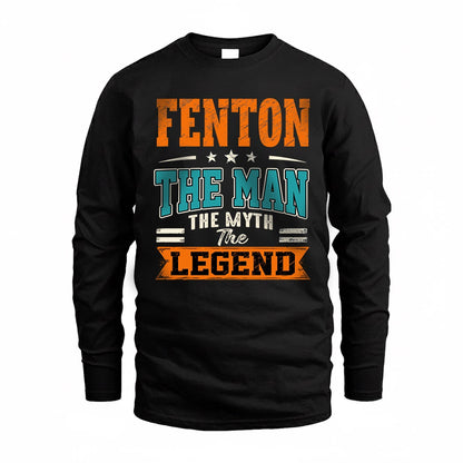 FENTON HH F007 The Man The Myth The Legend Personalized Shirt – Gift for Men
