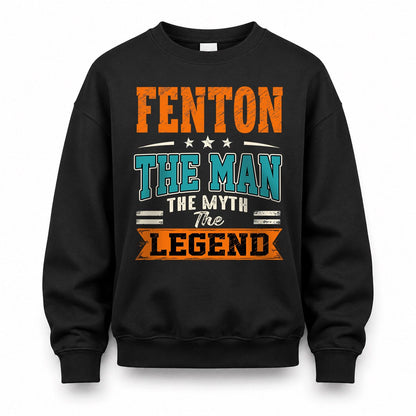 FENTON HH F007 The Man The Myth The Legend Personalized Shirt – Gift for Men