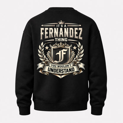 FERNANDEZ HH-F006 Thing Personalized Name T Shirt – You Wouldn’t Understand