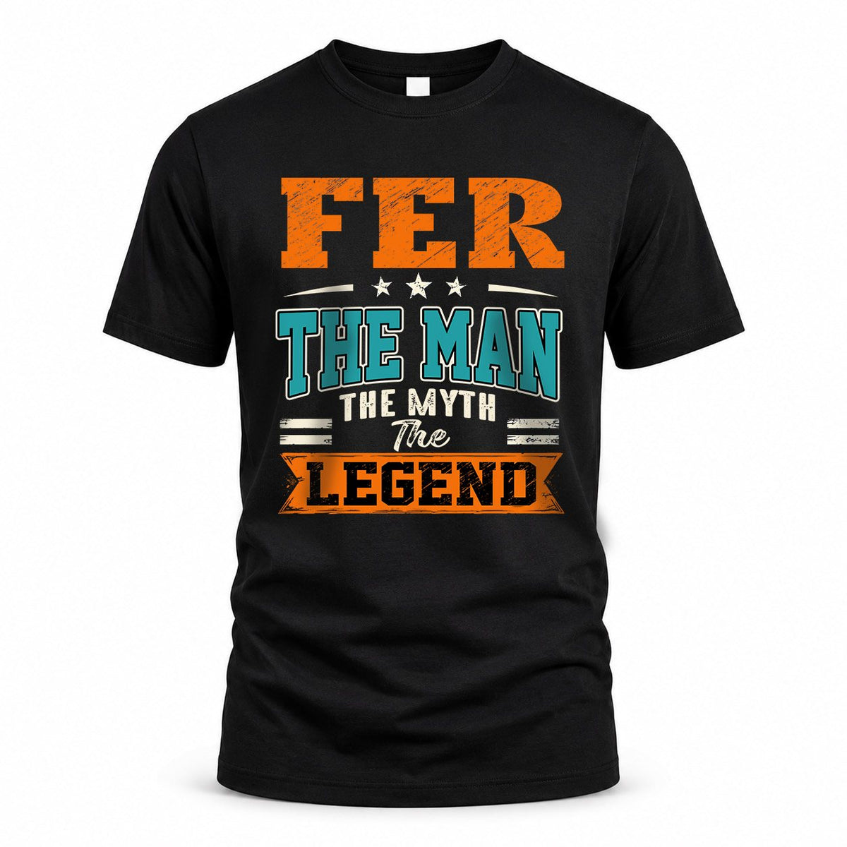 FER HH F007 The Man The Myth The Legend Personalized Shirt – Gift for Men