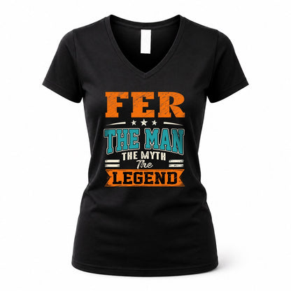 FER HH F007 The Man The Myth The Legend Personalized Shirt – Gift for Men