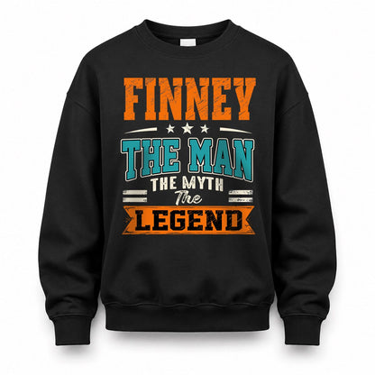 FINNEY HH F007 The Man The Myth The Legend Personalized Shirt – Gift for Men