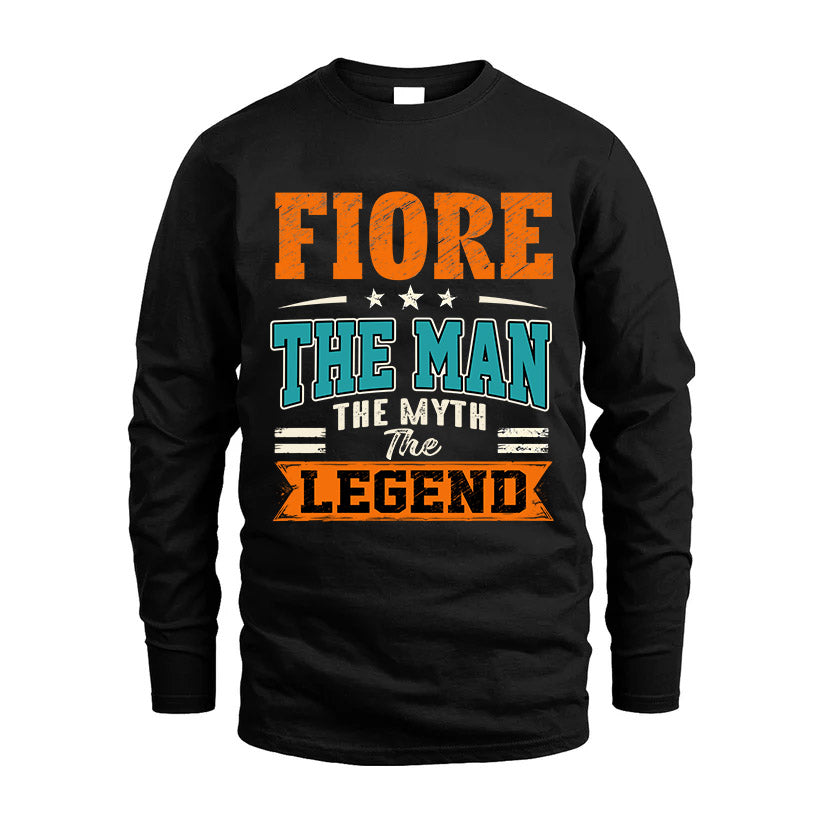 FIORE HH F007 The Man The Myth The Legend Personalized Shirt – Gift for Men