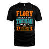 FLORY HH F007 The Man The Myth The Legend Personalized Shirt – Gift for Men