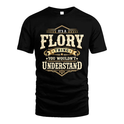 FLORY HH-F009–Personalized Name Quote Apparel “It’s an NAME Thing You Wouldn’t Understand”