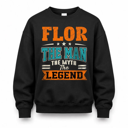 FLOR HH F007 The Man The Myth The Legend Personalized Shirt – Gift for Men
