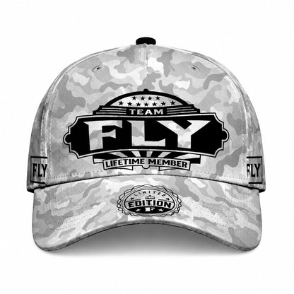FLY TC01 HH79 Team Your Name Hat, Personalized Camo Baseball Cap, Custom Family Gift, Gift for Him Her