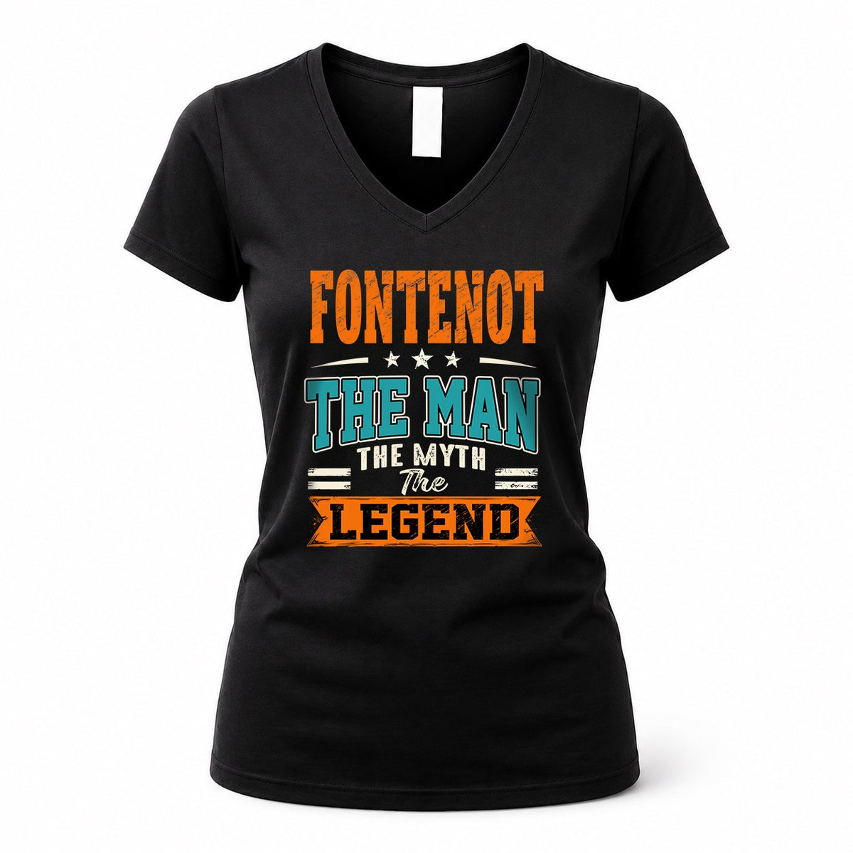 FONTENOT HH F007 The Man The Myth The Legend Personalized Shirt – Gift for Men