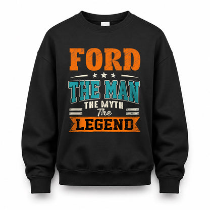 FORD HH F007 The Man The Myth The Legend Personalized Shirt – Gift for Men