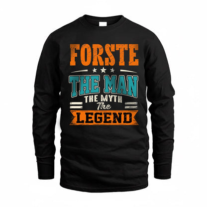 FORSTE HH F007 The Man The Myth The Legend Personalized Shirt – Gift for Men