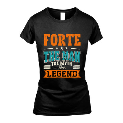 FORTE HH F007 The Man The Myth The Legend Personalized Shirt – Gift for Men