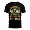 FRANK TT898-K6-229 – Personalized Funny Camping Quote Apparel “The Adventure Begins When The WiFi Ends”