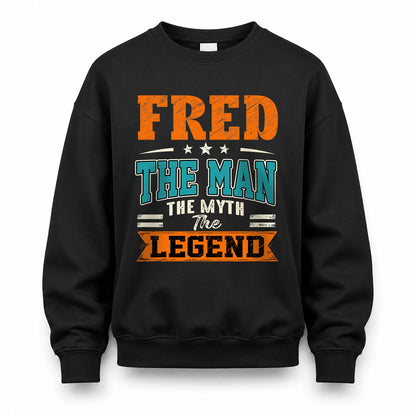 FRED HH F007 The Man The Myth The Legend Personalized Shirt – Gift for Men