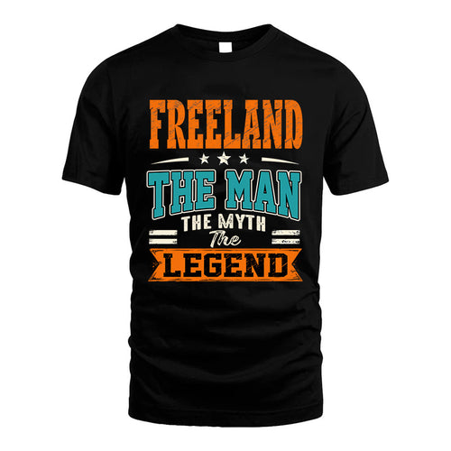 FREELAND HH F007 The Man The Myth The Legend Personalized Shirt – Gift for Men