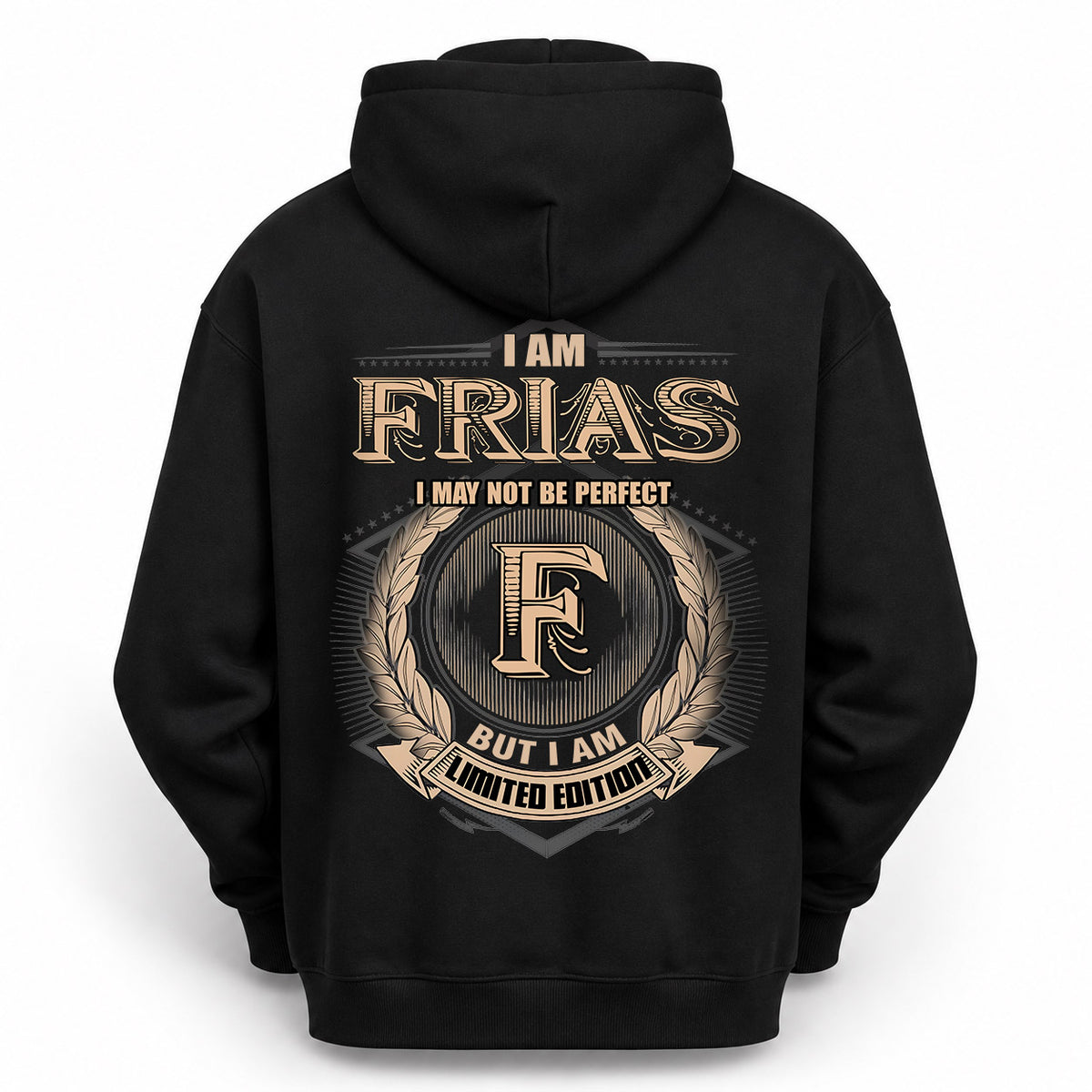 FRIAS 2K-101–Personalized Name Quote Apparel “I Am NAME May Not Be Perfect But I Am Limited Edition”