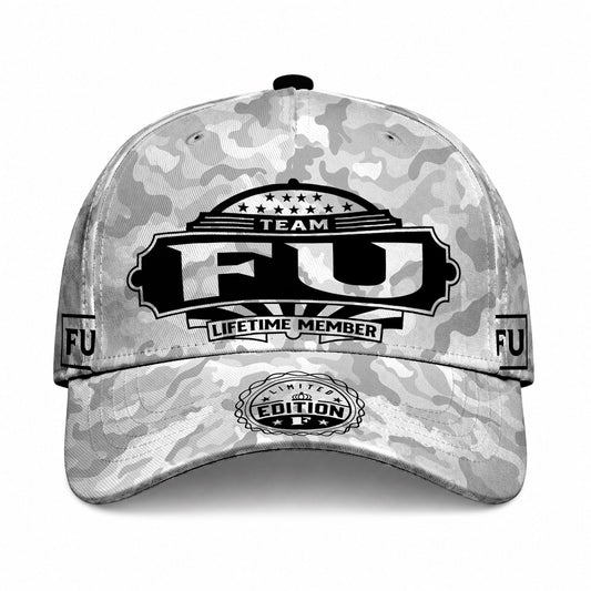 FU TC01 HH79 Team Your Name Hat, Personalized Camo Baseball Cap, Custom Family Gift, Gift for Him Her