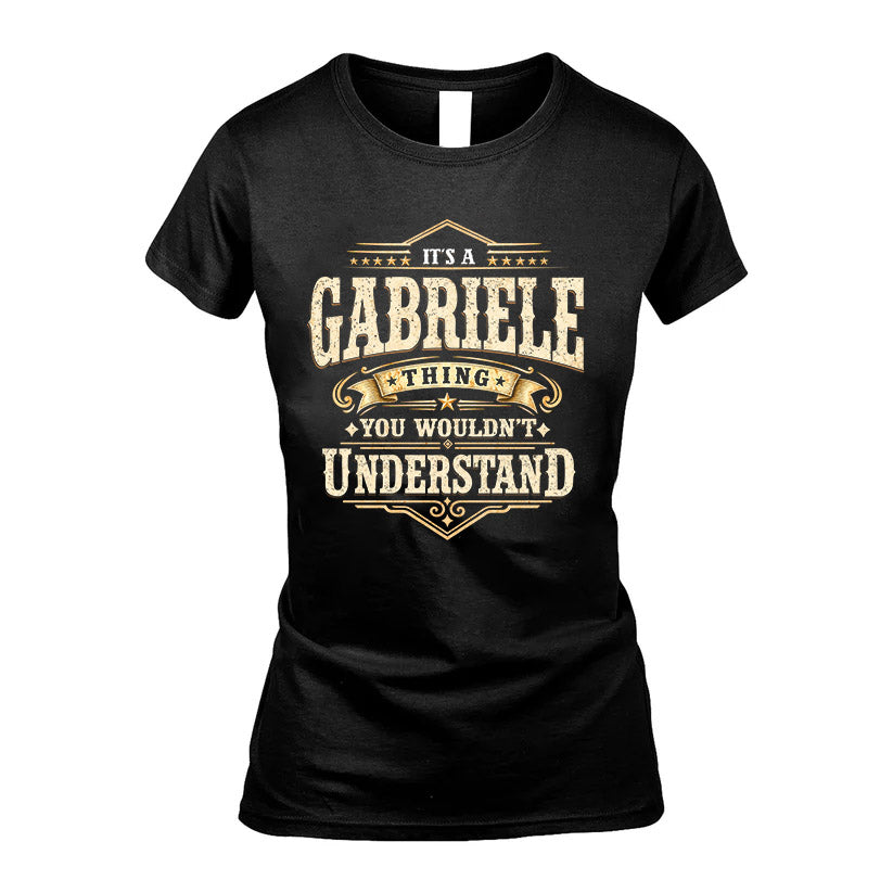 GABRIELE HH-F009–Personalized Name Quote Apparel “It’s an NAME Thing You Wouldn’t Understand”