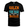 GALEN HH F007 The Man The Myth The Legend Personalized Shirt – Gift for Men