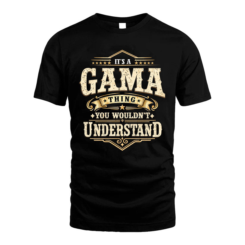 GAMA HH-F009–Personalized Name Quote Apparel “It’s an NAME Thing You Wouldn’t Understand”