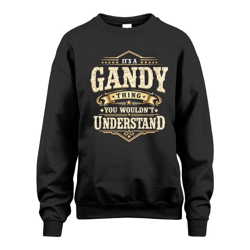 GANDY HH-F009–Personalized Name Quote Apparel “It’s an NAME Thing You Wouldn’t Understand”