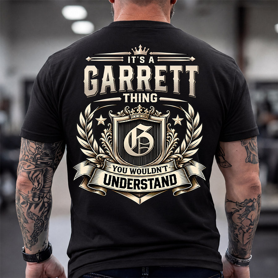 GARRETT HH-F006 Thing Personalized Name T Shirt – You Wouldn’t Understand