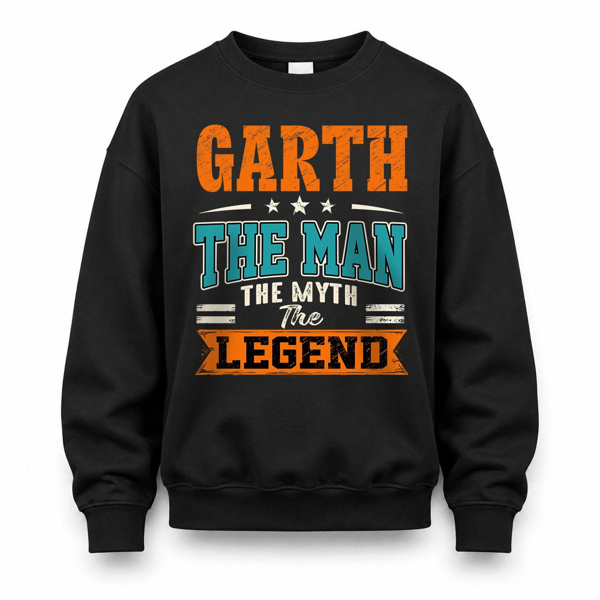 GARTH HH F007 The Man The Myth The Legend Personalized Shirt – Gift for Men