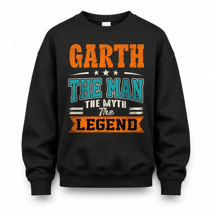 GARTH HH F007 The Man The Myth The Legend Personalized Shirt – Gift for Men