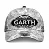 GARTH TC01 HH79 Team Your Name Hat, Personalized Camo Baseball Cap, Custom Family Gift, Gift for Him Her