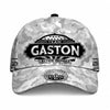 GASTON TC01 HH79 Team Your Name Hat, Personalized Camo Baseball Cap, Custom Family Gift, Gift for Him Her