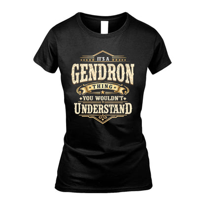 GENDRON HH-F009–Personalized Name Quote Apparel “It’s an NAME Thing You Wouldn’t Understand”