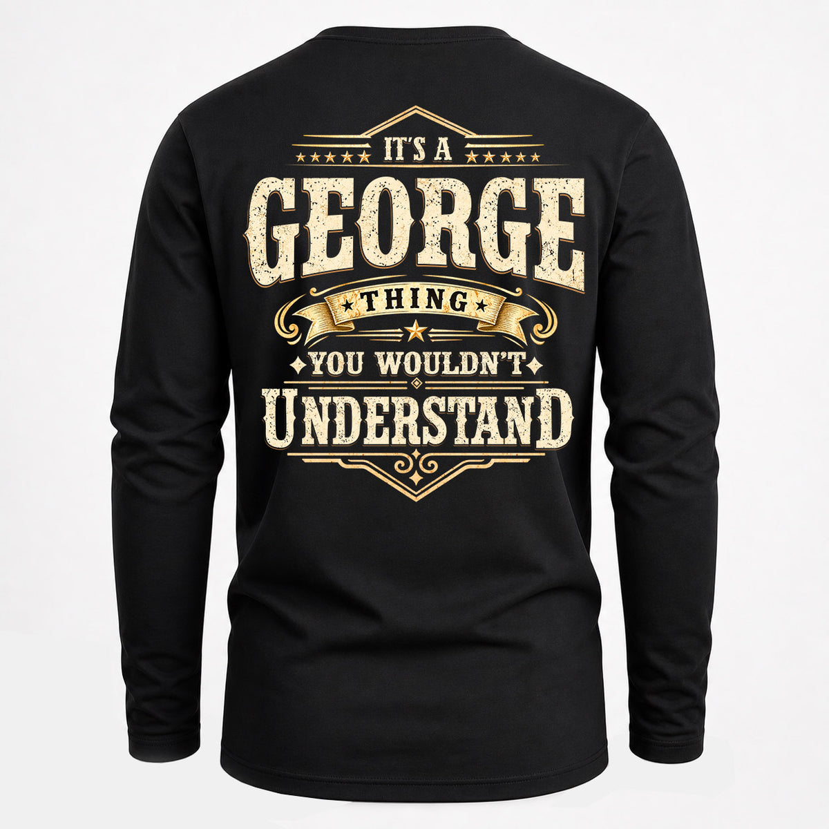 GEORGE HH-F003–Personalized Name Quote Apparel “It’s an NAME Thing You Wouldn’t Understand”