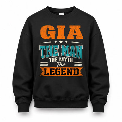 GIA HH F007 The Man The Myth The Legend Personalized Shirt – Gift for Men