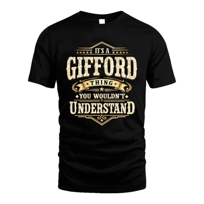 GIFFORD HH-F009–Personalized Name Quote Apparel “It’s an NAME Thing You Wouldn’t Understand”