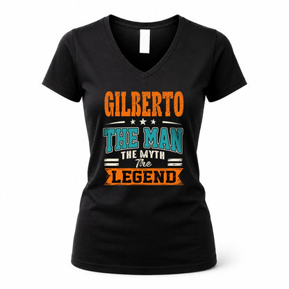 GILBERTO HH F007 The Man The Myth The Legend Personalized Shirt – Gift for Men