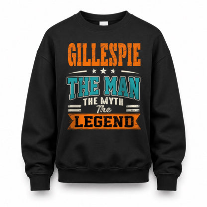 GILLESPIE HH F007 The Man The Myth The Legend Personalized Shirt – Gift for Men