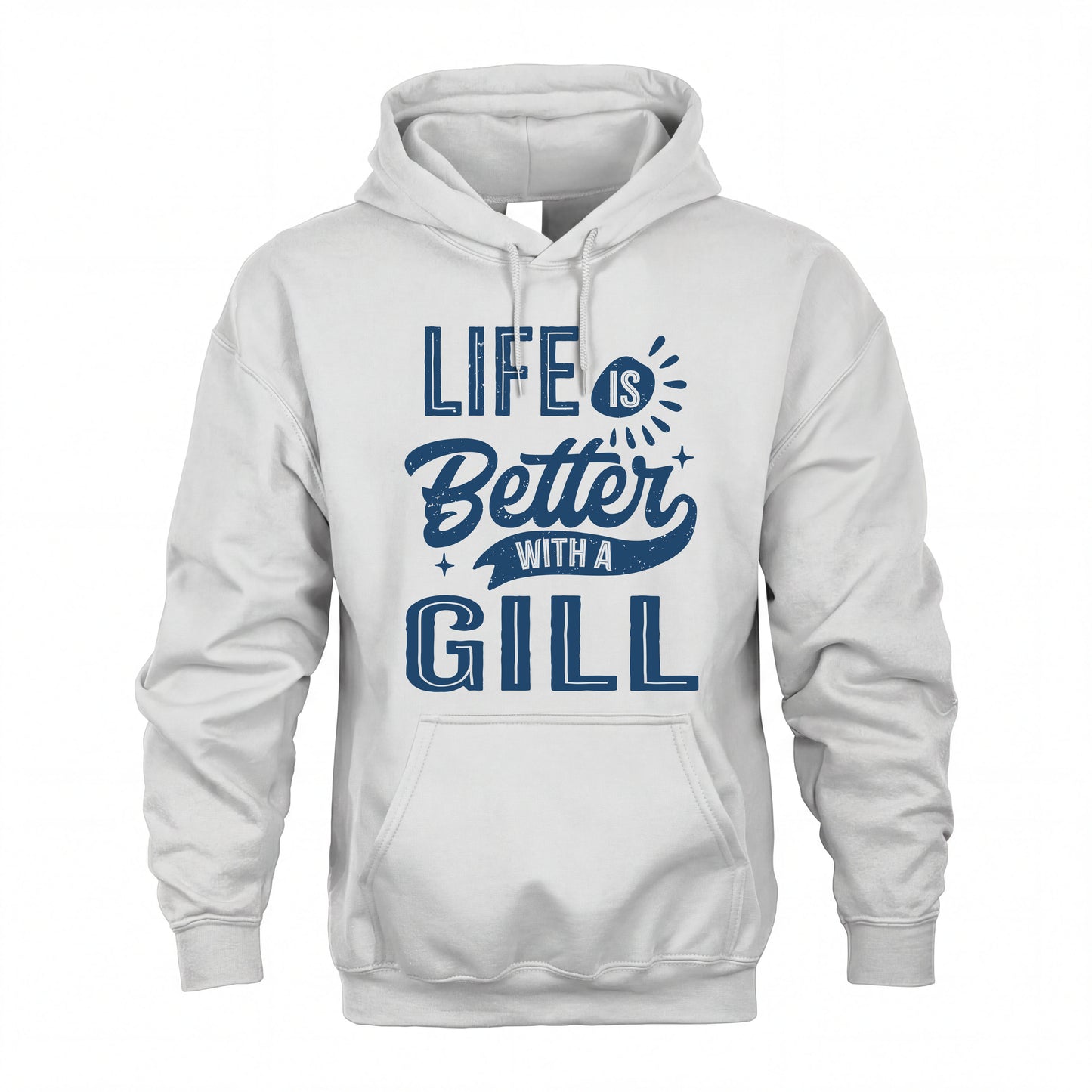GILL HH88-K2–Personalized Name Quote T-Shirt Life Is Better With Unisex Gift