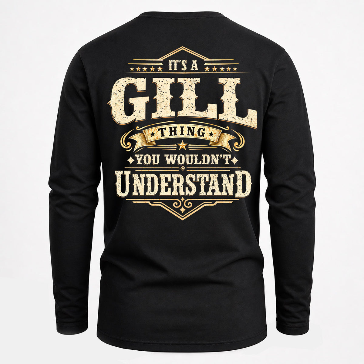 GILL HH-F003–Personalized Name Quote Apparel “It’s an NAME Thing You Wouldn’t Understand”