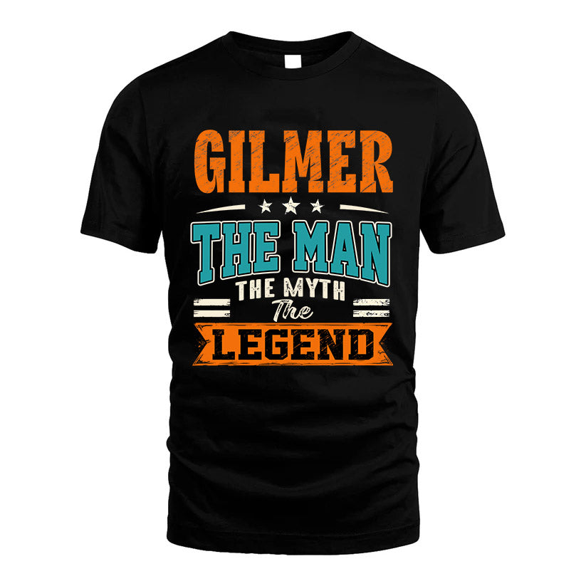 GILMER HH F007 The Man The Myth The Legend Personalized Shirt – Gift for Men