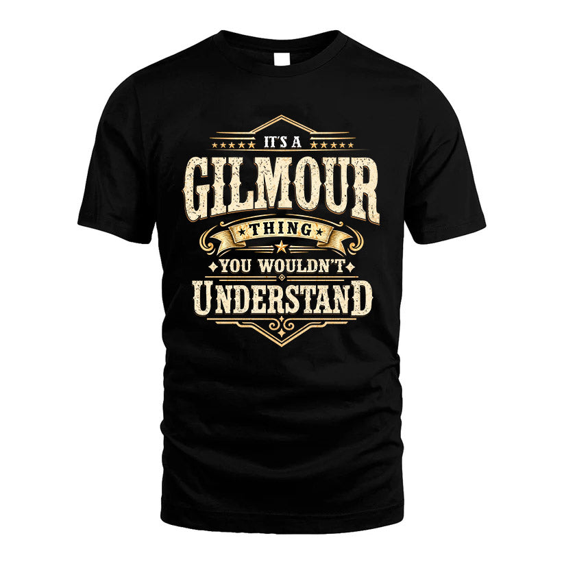 GILMOUR HH-F009–Personalized Name Quote Apparel “It’s an NAME Thing You Wouldn’t Understand”