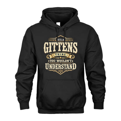 GITTENS HH-F009–Personalized Name Quote Apparel “It’s an NAME Thing You Wouldn’t Understand”
