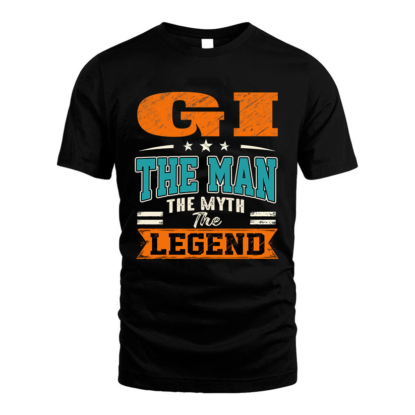 GI HH F007 The Man The Myth The Legend Personalized Shirt – Gift for Men